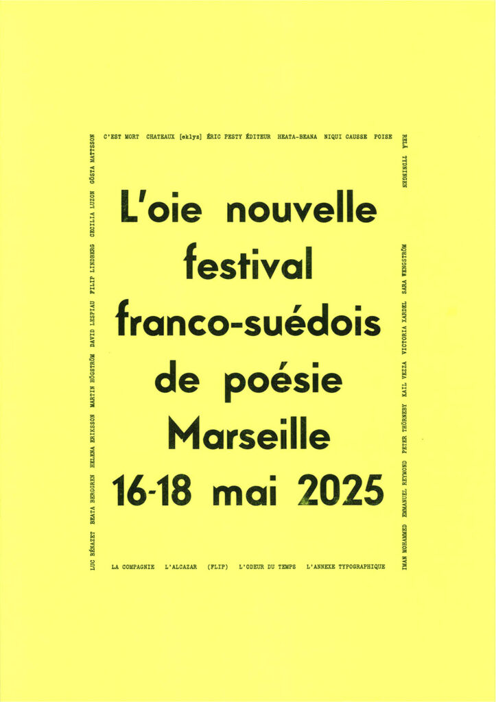 Affiche L'oie Nouvelle - Évènement - Editions [eklyz]